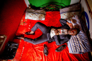 A 23-Year-Old Clinton Chogo is lying on a bed inside his colourfully designed house dressed in a classy outfit. The young Kenyan youths are driven into a competency of having their own homes away from their parents where they, most importantly, learn to tackle life through different challenges. The competition to have the best-decorated rooms filled with different designer outfits is one way of avoiding daily difficulties such as drug abuse, teenage pregnancies, early marriages, and negative judgments from locals. To most young youths having a home is the start of a new life, and it comes with many responsibilities. Unauthorized housing is the most lucrative investment in Kenya today. Therefore for one to have a house with landlords renting rooms to let at Ksh 1,500 ($ 12) to Ksh 5000 ($ 40) a month, that is almost too hard to pay for most youths with low-income jobs and therefore needs an extra effort to raise their sources of income.