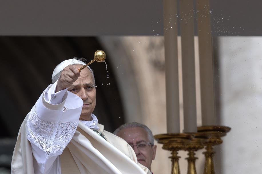 Pope Leo XIV leads the inauguration Mass of his Pontificate at St. Peter's Square.