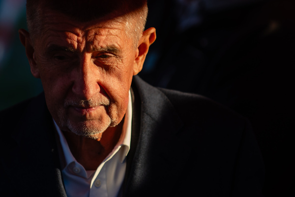Andrej Babis, Czech billionaire, former prime minister and leader of ANO party, is seen during party campaign rally in Prague. Czech parliamentary elections will be held on the 3rd and 4th Oct 2025. ANO party is expected to win elections as per latest elections polls, followed by coalition SPOLU led by current Czech prime minister Petr Fiala.