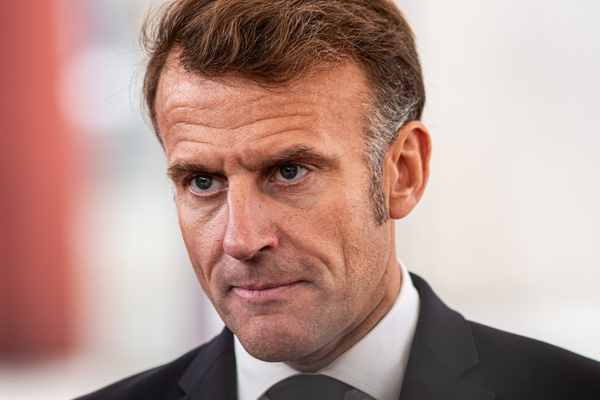 France's president Emmanuel Macron speaks to the media as he arrives for an Informal Meeting of Heads of State or Government of the European Union. An informal meeting of EU heads of state or government will take place at Christiansborg Palace in Copenhagen on 1 October 2025, under Denmark’s Presidency of the Council of the European Union. The gathering, which brings together members of the European Council, will serve as a platform for leaders to exchange views and discuss pressing issues facing the Union in a less formal setting. This summit marks a key moment in Denmark’s presidency, highlighting its role in steering dialogue and cooperation among EU member states.