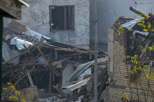 The wreckage of the Nowgam police station in Srinagar after an explosion. Nine people were killed and 32 others were injured in a major explosion inside a Police Station. Explosives reportedly detonated during a forensic investigation as part of a probe into an earlier blast in India’s capital, New Delhi, that killed 13 people and injured dozens.