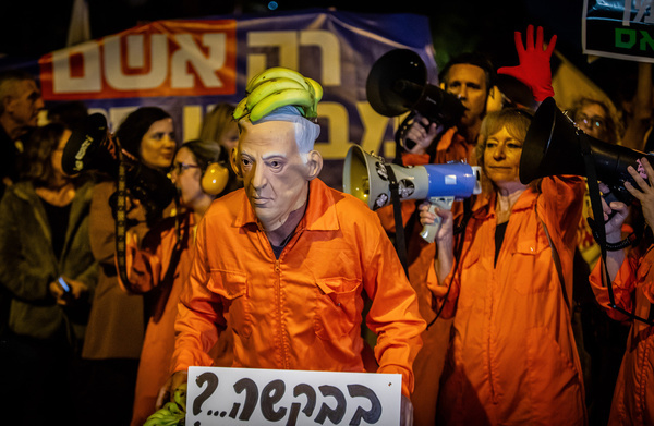 An Israeli protestor wears a mask portraying Israeli Prime Minister Benjamin Netanyahu during an anti-Netanyahu pardon protest. Israeli Prime Minister Benjamin Netanyahu has formally asked the country’s president for a pardon in his long-running corruption trial, arguing that the criminal proceedings are hindering his ability to govern and that a pardon would serve the nation’s interests. Netanyahu, Israel’s longest-serving prime minister, denies all charges of bribery, fraud, and breach of trust. His lawyers said in a letter to the president's office that he remains confident the trial would ultimately end in a full acquittal.