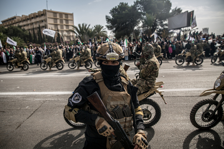 A military parade in Damascus was held to mark the first anniversary of the fall of the Assad regime. Many Syrians celebrated the first anniversary of the fall of the Assad regime on December 8, 2025, as 
