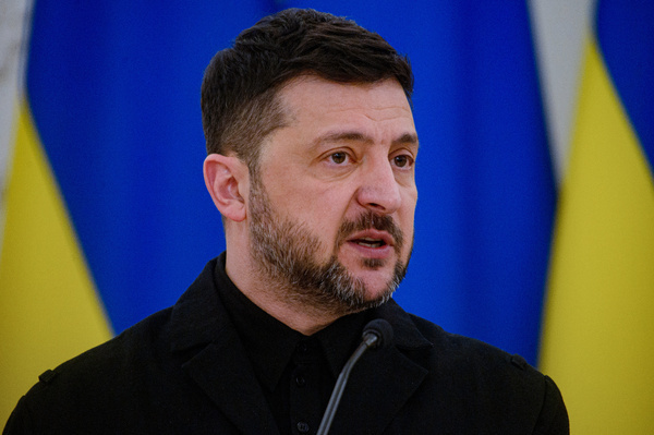 Ukrainian President Volodymyr Zelenskyy seen talking during the joint press-conference with Polish President Karol Nawrocki and Lithuanian President Gitanas Nauseda in the Presidential Palace. Polish President Karol Nawrocki, Ukrainian President Volodymyr Zelenskyy, and Lithuanian President Gitanas Nauseda met in Vilnius on Sunday to mark the 163rd anniversary of the January Uprising. The leaders, accompanied by the First Ladies, took part in commemorative events including a solemn Mass at Vilnius Cathedral and wreath-laying ceremonies at the Old Rasai Cemetery, honoring the 1863–1864 uprising against the Russian Empire.

Within the Lublin Triangle framework, the presidents also discussed regional security, military cooperation, and developments related to Russia’s war against Ukraine. The visit concluded with a joint press conference reaffirming their commitment to European security and regional solidarity.