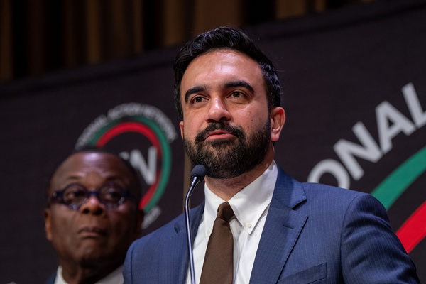New York City Mayor Zohran Mamdani speaks during Day 1 of the National Action Network (NAN) 35th Anniversary Convention at Sheraton New York Times Square Hotel on April 08, 2026 in New York City.