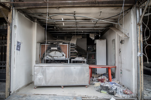 A damaged bakery in Beirut’s southern suburbs, known as Dahieyh, pictured during a 10-day ceasefire between Israel and Hezbollah. After a 10-day ceasefire declared on April 16, 2026, displaced families in Lebanon began returning to assess widespread destruction from weeks of fighting that killed over 2,400 people. Many homes, hospitals, and key infrastructure were damaged, while more than one million people remain displaced. Despite the pause, access to some areas is restricted, and fears persist that fighting could resume.