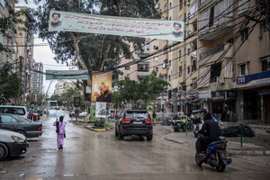 A street in Beirut’s southern suburbs, known as Dahieyh, during a 10-day ceasefire between Israel and Hezbollah. Many displaced people used the opportunity to check on their homes. After a 10-day ceasefire declared on April 16, 2026, displaced families in Lebanon began returning to assess widespread destruction from weeks of fighting that killed over 2,400 people. Many homes, hospitals, and key infrastructure were damaged, while more than one million people remain displaced. Despite the pause, access to some areas is restricted, and fears persist that fighting could resume.