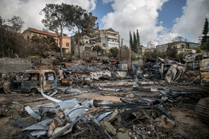Three generators were destroyed by Israeli airstrikes in Jibchit, Nabatieh district, southern Lebanon. After a 10-day ceasefire declared on April 16, 2026, displaced families in Lebanon began returning to assess widespread destruction from weeks of fighting that killed over 2,400 people. Many homes, hospitals, and key infrastructure were damaged, while more than one million people remain displaced. Despite the pause, access to some areas is restricted, and fears persist that fighting could resume.