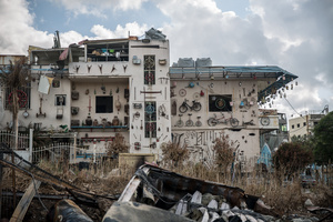 Burnt vehicles on the site where generators were destroyed by Israeli airstrikes in central Jibchit, in the Nabatieh district, southern Lebanon. After a 10-day ceasefire declared on April 16, 2026, displaced families in Lebanon began returning to assess widespread destruction from weeks of fighting that killed over 2,400 people. Many homes, hospitals, and key infrastructure were damaged, while more than one million people remain displaced. Despite the pause, access to some areas is restricted, and fears persist that fighting could resume.