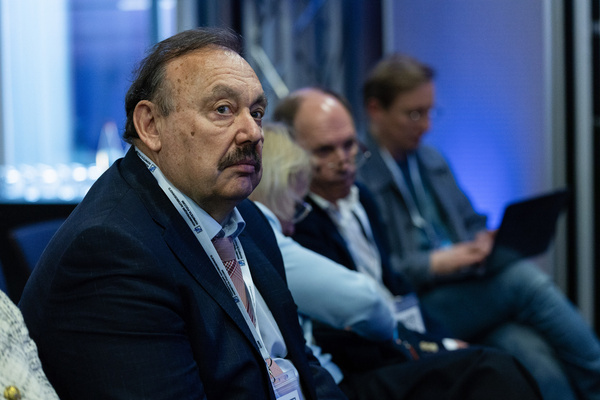 Russian opposition politician and former State Duma deputy, Gennady Gudkov seen during the Anti-War Committee conference of Russia. The Anti-War Committee of Russia is an association of Russian opposition politicians, journalists, cultural figures and activists formed after the start of Russiaís full-scale invasion of Ukraine. The committee advocates against the war, calls for democratic political change in Russia and supports anti-war Russians forced into exile or facing political persecution. The organization regularly holds conferences, public discussions and international meetings across Europe focused on human rights, political prisoners, and freedom of speech and the future of Russia after the war. Its members include opposition politicians, independent journalists, artists, activists and representatives of Russian civil society living outside Russia.