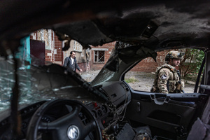 DRUZHKIVKA, UKRAINE - JUNE 15:
