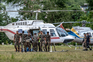 A Miracle Amid Disaster: Nine days after devastating flash floods and mudslides struck Nepal, rescue teams successfully pulled two workers alive from a flooded tunnel at the Upper Trishuli 3A Hydropower Project. Nepal Army personnel at Birendra Military Hospital in Kathmandu prepare to receive survivors Sanjay Sah (30) and Kabir Maharjan (45), who survived against all odds underground.