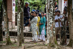 A Miracle Amid Disaster: Nine days after devastating flash floods and mudslides struck Nepal, rescue teams successfully pulled two workers alive from a flooded tunnel at the Upper Trishuli 3A Hydropower Project. Nepal Army personnel at Birendra Military Hospital in Kathmandu prepare to receive survivors Sanjay Sah (30) and Kabir Maharjan (45), who survived against all odds underground.