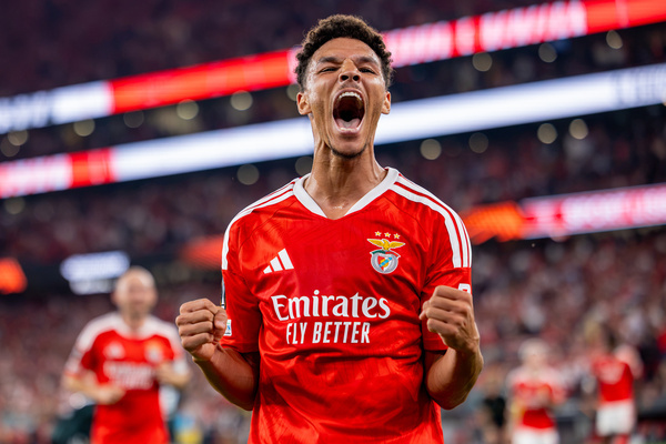 Alexander Bah of Benfica seen during the UEFA Europa League match between Benfica and Celtic at Estádio da Luz. Final score; Benfica 4:1 Celtic Final score; Benfica 4:1 Celtic