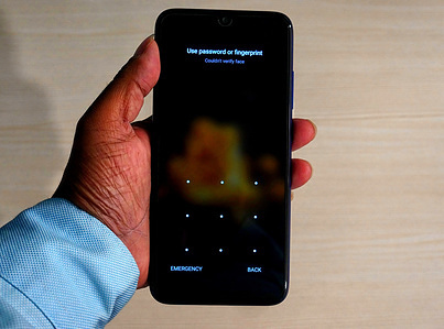 A phone seen in the display at a mobile shop in Kolkata.
Xiaomi has started selling the new Redmi Note 7S in India market officially from June 2019 Onward.