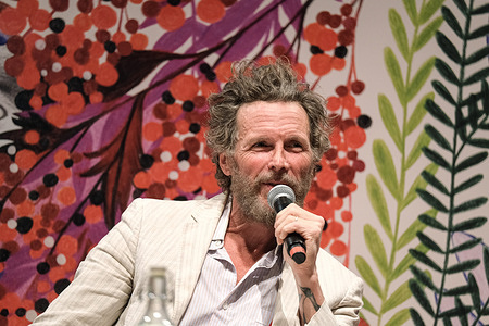 Italian singer-songwriter Lorenzo Cherubini, aka Jovanotti, during the SalTo 26 - Salone Internazionale del Libro (Turin International Book Fair) at Lingotto Fiere. The Salone Internazionale del Libro di Torino (Turin International Book Fair) is Italy’s largest book fair, held annually at the Lingotto Fiere exhibition center in Turin. The 38th edition, taking place from May 14 to 18, 2026, is held under the theme “Il mondo salvato dai ragazzini” (“The world saved by children”). The event brings together international publishers, authors, and educational institutions for literary discussions, cultural forums, and book showcases.