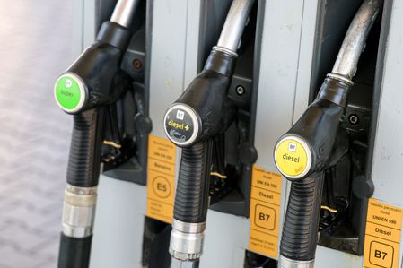 Gas pumps are seen at an ENILive station. Retail fuel prices in Verona surged following broader shifts in European energy markets, pushing petrol and diesel costs up across local service stations. In response to escalating inflation at the pump, major energy suppliers instituted temporary price caps to stabilize consumer rates across the Veneto region.