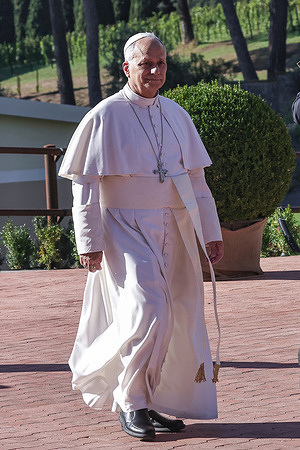 Pope Leo XIV inaugurates Borgo Laudato Si', inside the papal villas of Castel Gandolfo.