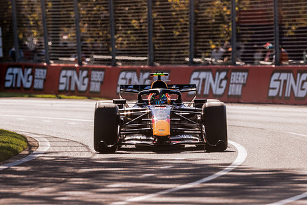 Isack Hadjar of France drives the (6) Oracle Red Bull Racing RB22 during practice session two ahead of the F1 Grand Prix of Australia at the Albert Park Grand Prix Circuit in Melbourne.