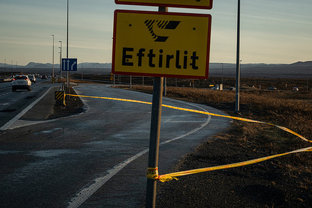 The access road to Grindavik remains closed due to the volcanic eruption and the possibility of new cracks opening up in the area. The new volcanic eruption started early in the morning of 14 January 2024. The new fissures opened up about 450 metres from the town of Grindavik and lava is heading in the direction of the town. Emergency crews were able to evacuate the entire population in time.