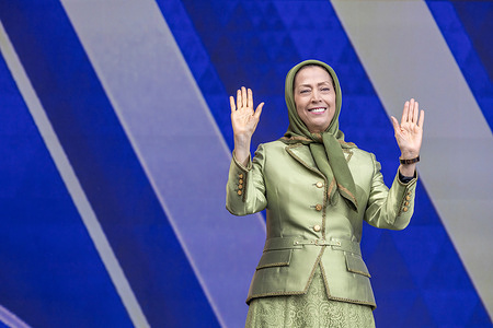 Maryam Rajavi, President-elect of the National Council of Resistance of Iran (NCRI), addresses Iranians during a rally in Brussels. A breaking statement issued on February 28, 2026, in which the NCRI Secretariat announced the establishment of a Provisional Government to transfer sovereignty to the Iranian people and establish a democratic republic. The declaration reaffirmed the principles of Rajavi’s Ten-Point Plan, including rejection of velayat-e faqih (absolute clerical rule), separation of religion and state, gender equality, abolition of the death penalty, dissolution of the Islamic Revolutionary Guard Corps (IRGC) and other repressive institutions, protection of freedom of speech, assembly and the press, judicial independence, autonomy for Iranian nationalities, and a non-nuclear Iran.