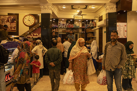 Kashmiri Muslims buy bakery products ahead of the Muslim festival Eid-al-Adha at a local market. Markets across the Muslim world witness a surge in shopping as preparations begin for Eid al-Adha, or the Festival of Sacrifice, the second-biggest Muslim festival which marks the end of the Hajj pilgrimage to Mecca and commemorates Prophet Ibrahim’s willingness to sacrifice his son in obedience to God. This year, however, the festivities in Indian-administered Kashmir are overshadowed by a somber mood following the deadly militant attack in Pahalgam on April 22, which killed 25 Indian Hindu tourists and triggered the worst escalation in decades between nuclear-armed rivals India and Pakistan.