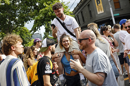 Participants enjoy the vibrant atmosphere of the festival. Victoria’s Pride marks the grand finale of Midsumma Festival 2025, drawing thousands to Gertrude and Smith Streets for a day of music, dance and celebration. Supported by the Victorian Government, this event honors LGBTQIA+ communities and their ongoing fight for equality. The festival’s roots trace back to the 40th anniversary of decriminalizing homosexuality in Victoria reflecting a legacy of resilience and progress.