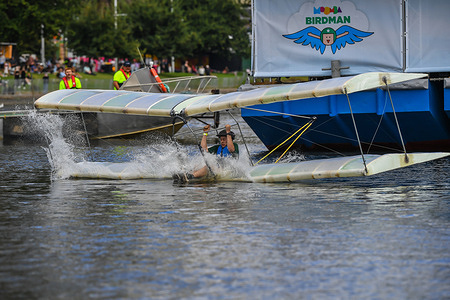 A Birdman competitor Jack Greenland is seen jumping into Yarra River in a home-made aircraft during the famous Birdman Rally event at Moomba Festival. The Moomba Festival, Australia’s largest free community festival, is held annually along the Yarra River in Melbourne over the Labour Day long weekend. In 2026, the event ran from March 5 to March 9 and marked the 50th anniversary of the Birdman Rally and the 65th anniversary of the Moomba Masters Championships. The festival concluded with the traditional Moomba Parade.