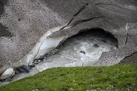 A glacier with visible signs of melting is seen in Baltal, some 100km (62 miles) east of Srinagar, Indian-administered Kashmir. Kashmir's glaciers are shrinking at an alarming pace, with studies indicating that many have lost between 25 and 30 per cent of their ice over the past few decades as global warming drives rising temperatures across the Himalayas. Among the most severely affected is the Thajiwas Glacier in Sonamarg, one of Kashmir's best known tourist attractions. A recent study by researchers from the University of Kashmir and the Inter University Accelerator Centre (IUAC), New Delhi, found that the glacier has lost nearly 95 per cent of its ice cover since the Last Glacial Maximum, shrinking from approximately 54 square kilometres to just 2.5 square kilometres. Scientists attribute this dramatic decline to rising temperatures, declining winter snowfall, black carbon pollution and increasing tourism pressure. Experts warn that the continued disappearance of Himalayan glaciers threatens water security, agriculture, ecosystems and the livelihoods of millions who depend on glacier fed rivers across Kashmir and wider South Asian region.