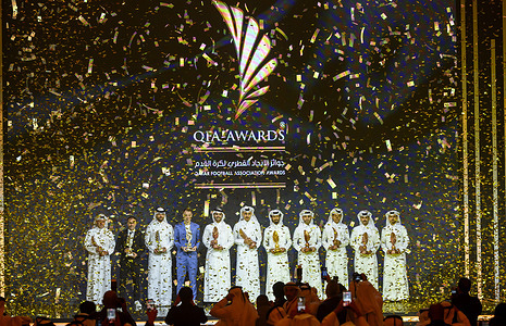 The Best Coach, Best Goalkeeper, Top Scorer, Best Player, Best Under-23 Player, and Best Referees are posing for a picture with the Qatar Football Association (QFA) Annual Awards during the Qatar Football Association (QFA) Annual Awards ceremony for the 2025-2026 season at Raffles hotel Doha The primary goal of Match For Hope is to raise funds for the Education Above All Foundation (EAA) to provide quality education for out-of-school children.