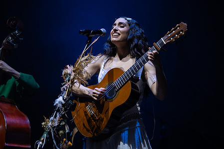 Carola Moccia aka La Niña performs live at Palapartenope for the Furesta Europa Tour 2025