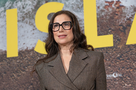 Marina Seresesky attends the "Islas" photocall at Hotel Urso in Madrid.