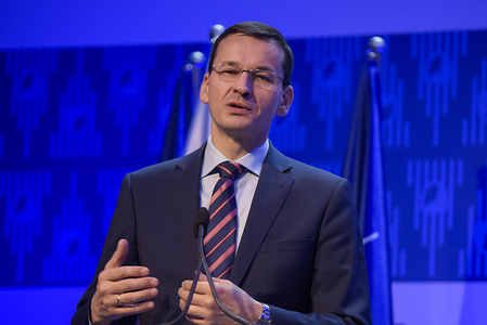 The Deputy Prime Minister of the Minister of Development and Finance of the Republic of Poland, Mateusz Morawiecki and Future Prime Minister. A vote of confidence for the government of Mateusz Morawiecki is scheduled.