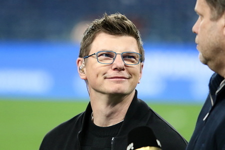 Andrey Arshavin seen during the Russian Premier League football match between Zenit Saint Petersburg and Krasnodar at Gazprom Arena. Final score; Zenit 1:1 Krasnodar.