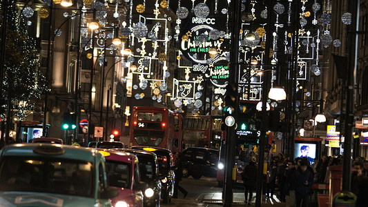 A long queue with vehicles seen ahead Christmas day in Central.