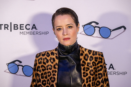 Claire Foy attends the "H Is for Hawk" Tribeca Membership Screening at Regal Union Square on January 20, 2026 in New York City.