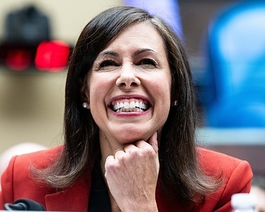 Jessica Rosenworcel, Chairwoman, Federal Communications Commission (FCC), speaking at a hearing of the House Committee on Energy and Commerce Subcommittee on Communications and Technology at the U.S. Capitol.