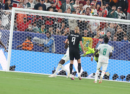 Norway’s Erling Haaland (No. 9) scores his second goal of the game during the FIFA World Cup 2026 Group I match against Senegal. Haaland was later named Player of the Match following Norway’s 3-2 victory against Senegal at MetLife Stadium, New York/New Jersey, USA.
