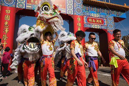 The traditional lion dance performance seen during the festival. The 34th Kam Tin Jiao Festival is a once-in-a-decade celebration held in Kam Tin Heung from December 13 to 19. Originating in 1685, the Taoist festival is organized by the Tang clan to commemorate officials who allowed displaced villagers to return to their homeland. Its massive bamboo theatre, the festival’s central stage, is recognized by Guinness World Records as the world’s largest temporary bamboo altar, and the celebrations include deity processions, blessing rituals, Cantonese opera, dragon and lion dances, and communal vegetarian feasts.