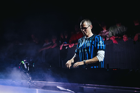 Felix De Laet, known by his stage name as Lost Frequencies (Belgian DJ and record producer) performs live during the IT Date 2026 Tour at Fabrique in Milan.