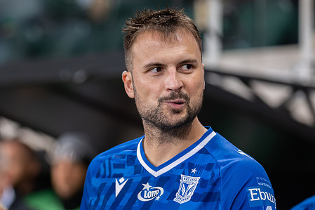 Antonio Milic of Lech seen during the Polish PKO BP Ekstraklasa League match between Legia Warszawa and Lech Poznan at Marshal Jozef Pilsudski Legia Warsaw Municipal Stadium. Final score; Legia Warszawa 0:0 Lech Poznan.