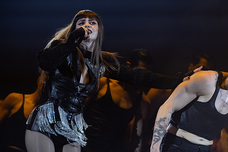 Annalisa Scarrone aka Annalisa performs live at Palasele during the Ma noi siamo fuoco Capitolo I - Tour 2025.