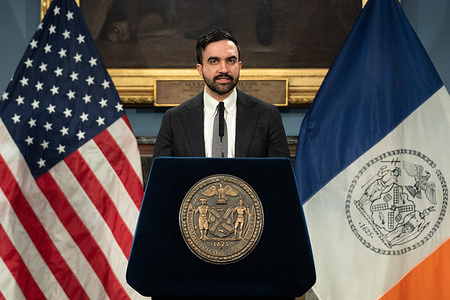 New York City Mayor Zohran Mamdani announces his appointment of Nadia Shihata as the Commissioner of the New York City Department of Investigation (DOI) at City Hall. Shihata formerly served as the Assistant US Attorney for the Eastern District of New York .