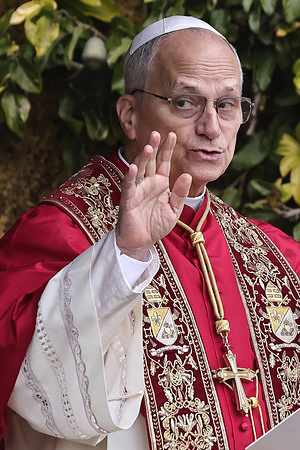 Pope Leo XIV presides over the inauguration ceremony of a Marian mosaic and a statue of St. Rose of Lima in the Vatican Gardens.