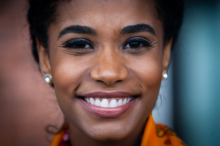 Miss world 2019 Toni-Ann Singh from Jamaica smiles upon on her arrival at Tribhuvan International Airport in Kathmandu, Nepal.
Toni-Ann Singh of Jamaica arrived on a three-day visit to Nepal, she arrived in Nepal in support of Anushka Shrestha Miss World Nepal 2019 and Miss World Nepal 2018 Shrinkhala Khatiwada’s Beauty with a Purpose project.