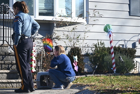 Cats are being attended to by animal rescue, local and federal authorities. Three kittens surrendered after being kept in a foster home in Fair Lawn. Jolly, Jack and Frost were safely surrendered back in the care of Treasure Fur-Ever Animal Rescue after a recovery operation at a residence in Fair Lawn, Tuesday morning. Rescue officials persuaded the foster to do the right thing and give back the three kittens. Treasure Fur-Ever Animal Rescue says that the three kittens will be seen as soon as possible by a licensed veterinarian to make sure they are all healthy and the Animal Rescue says that they will be filing charges against the person and will release the name of the foster after consulting with their legal team to prevent the individual from getting another animal to foster or adopt.