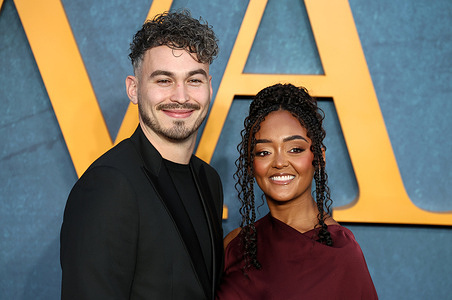 Alexandra Mardell attends the "War" World premiere at Odeon Luxe Leicester Square.