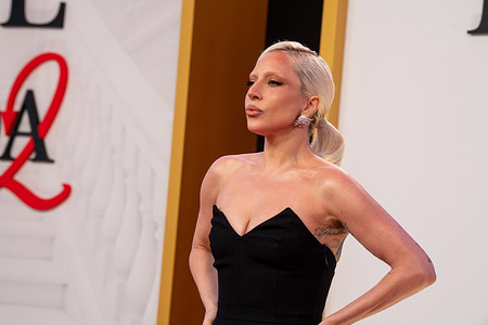 Lady Gaga attends "The Devil Wears Prada 2" New York premiere at Lincoln Center.