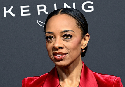 Correspodent Nischelle Turner attends the 37th Annual Palm Springs International Film Festival Awards held at the Palm Springs Convention Center.
