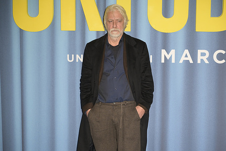 Tommaso Ragno attends the blu carpet of premiere of HBO tv series Portobello at The Space Cinema.